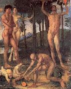 Marees, Hans von The Four Ages of Man oil painting
